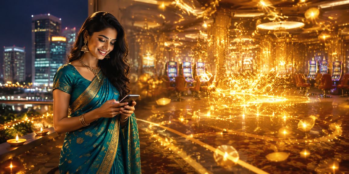 Mobile interface showing casino game screen on 14707