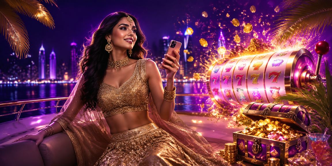 Pune city slot game player with lehenga